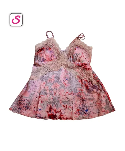 Luxurious Sexy Lace Patchwork Nighty SonariBD 103003 (4)