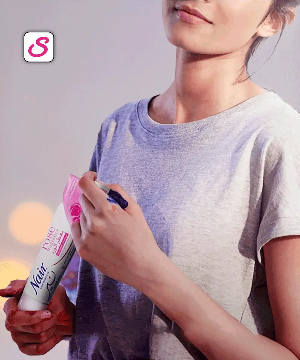 Nair Best Hair Remover Cream Rose 110gm 101501 (4)