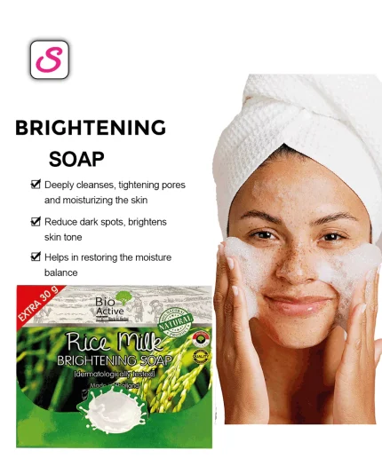 Bio Active Rice Milk Glamour Brightening Soap 70g SonariBD 104181 (3)