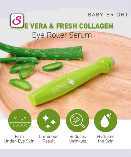 Bright Advanced Aloe Vera And Fresh Collagen Eye Roller Serum (15ml) SonariBD 103131 (2)
