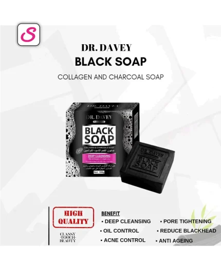 Dr. Davey Best Black Soap (100g) SonariBD 102211 (1)