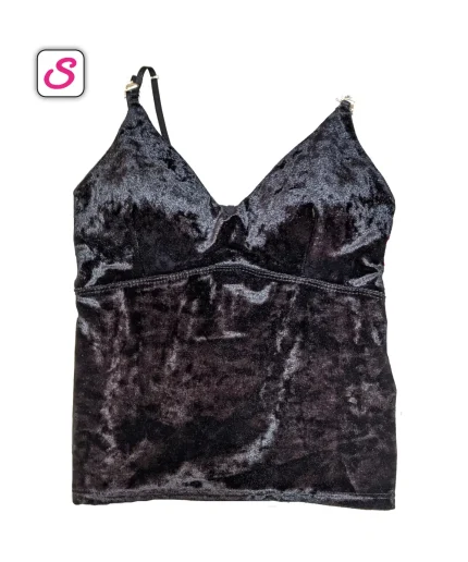 Elegant Sexy Velvet Crop Top SonariBD 103032 (1)
