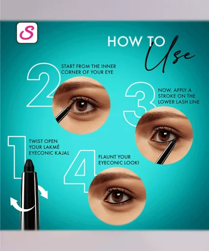 Lakme Eyeconic Kajal Single Pack Deep Black SonariBD 101261 (5)
