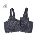 Super Comfort Seamless Non Padded Net Bra
