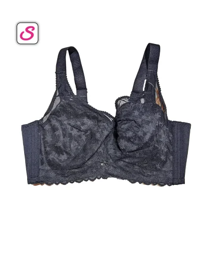 Super Comfort Seamless Non Padded Net Bra