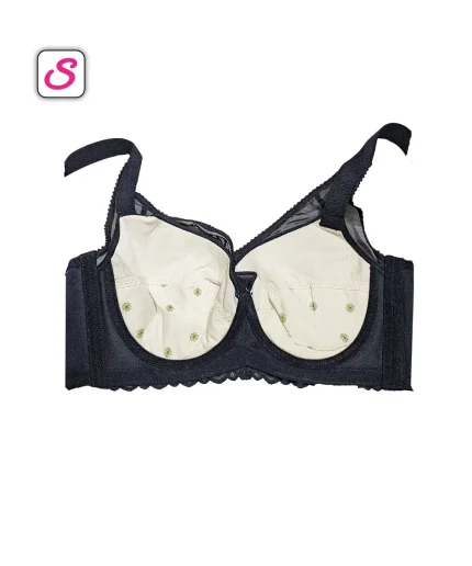 Super Comfort Seamless Non Padded Net Bra