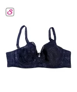 Luxurious Four Hook Stick Non Padded Net Bra SonariBD 10439 (2)