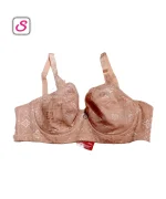 Luxurious Four Hook Stick Non Padded Net Bra SonariBD 10439 (4)