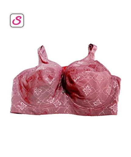 Luxurious Four Hook Stick Non Padded Net Bra SonariBD 10439 (7)