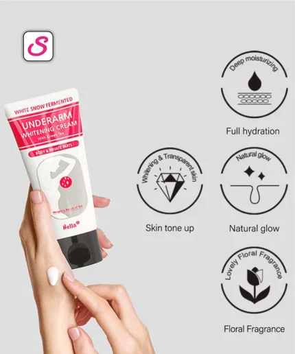 Nella Premium Safety Underarm Whitening Cream