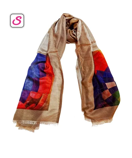 Premium 3D Anchal Print Stone Best Hijab SonariBD 106591