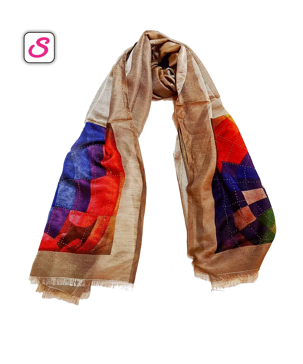 Premium 3D Anchal Print Stone Best Hijab SonariBD 106591