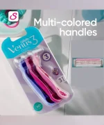 Premium Gillette Venus 3 Colors Disposable Safe Razors SonariBD 103311 (3)