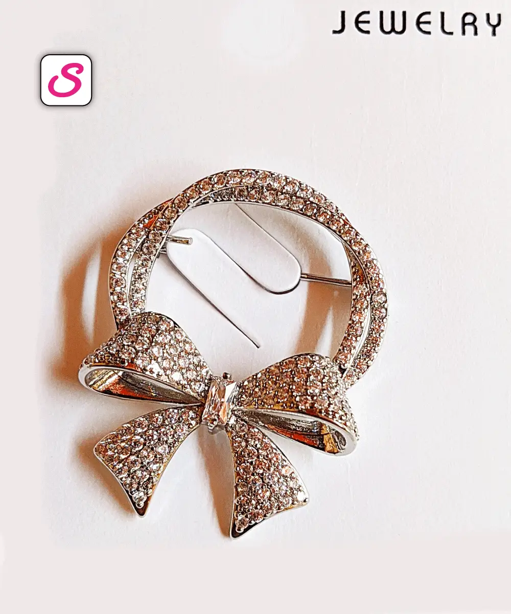 Elegance Super Premium Diamond Cut Hijab Pin