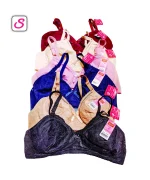 Super Comfortable Sexy Non Padded Wire Free Net Bra SonariBD 10504 (4)