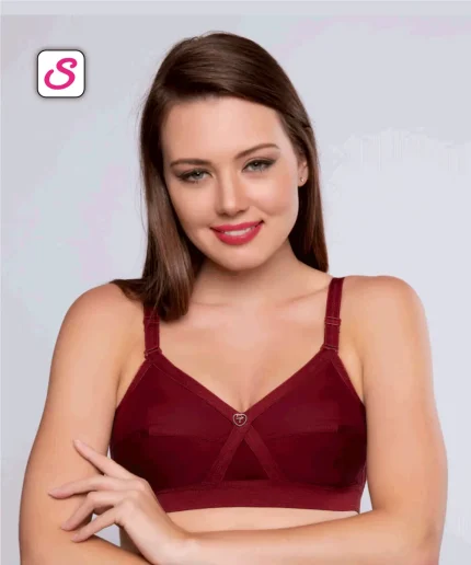 Super Comfortable Trylo Krutika Plain Cotton Bra