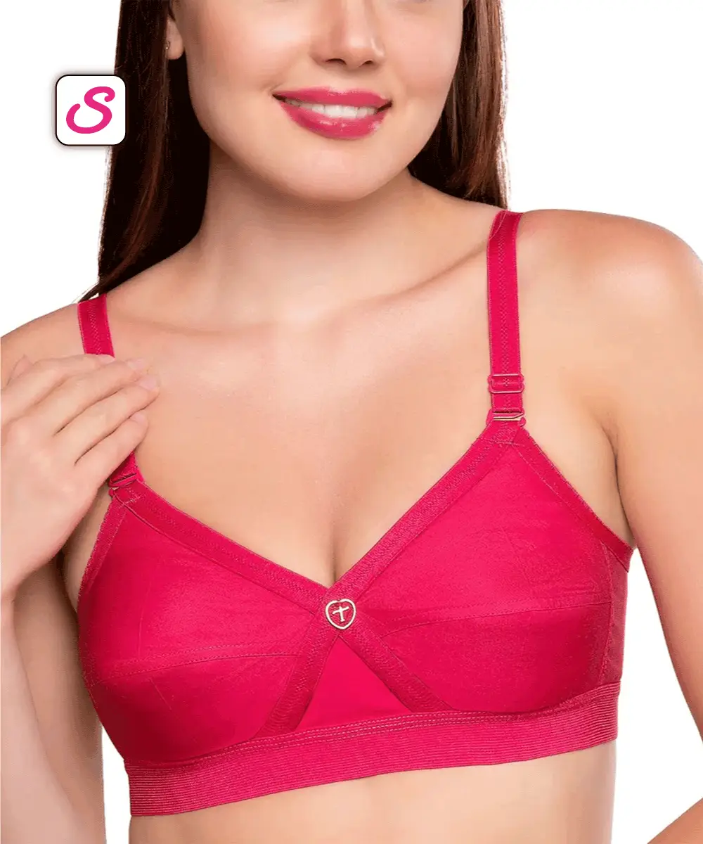 Trylo Krutika Plain Super Sexy Cotton Bra