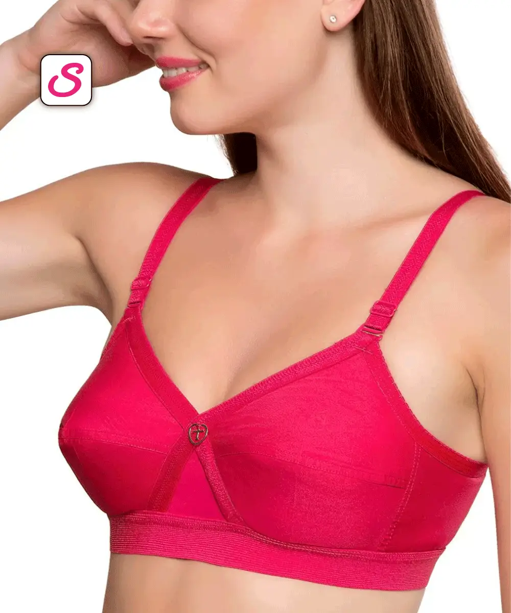 Trylo Krutika Plain Super Sexy Cotton Bra