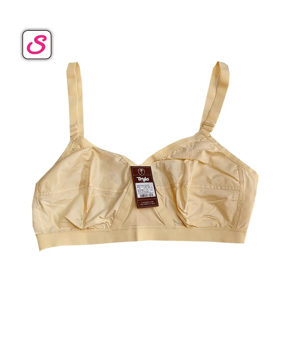Super Sexy Trylo Krutika Plain Cotton Bra