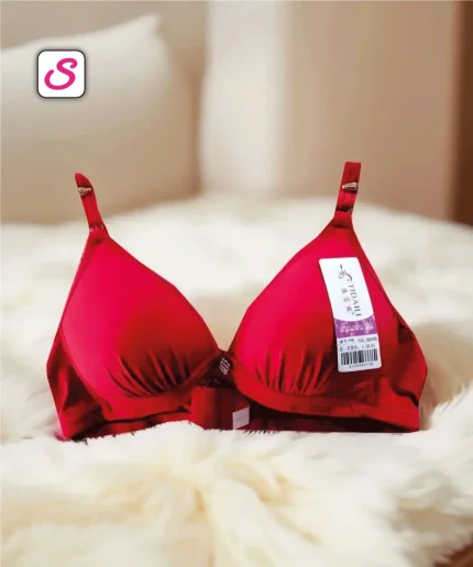 Attractive Comfy Synthetic Wire Free Padded Bra 10053 (1)