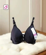 Attractive Comfy Synthetic Wire Free Padded Bra 10053 (2)