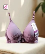 Attractive Comfy Synthetic Wire Free Padded Bra 10053 (4)