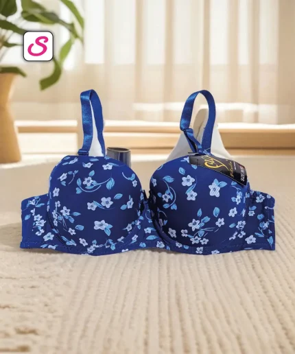 Cool Comfortable Synthetic Wired Padded Bra 10047 (1)