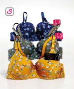 Cool Comfortable Synthetic Wired Padded Bra 10047 (3)